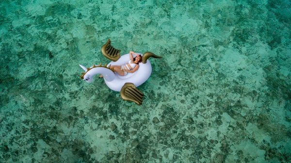 La bouée pour s’amuser en mer